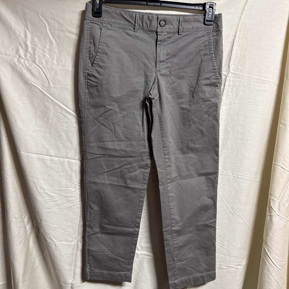 Women's Banana Republic Gray City Chino Pants 6P